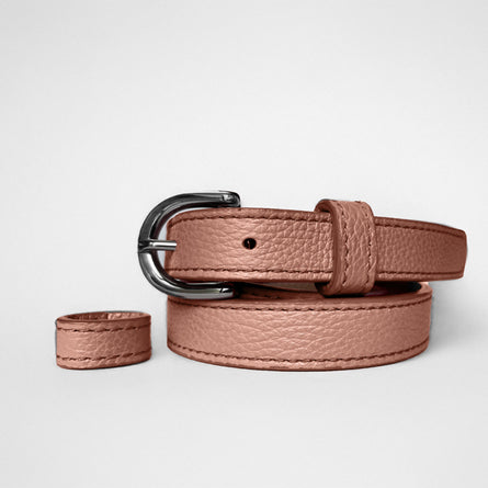 Classic SUMMER Belt in Dark Dusty Pink - Shipping January 29, 2026