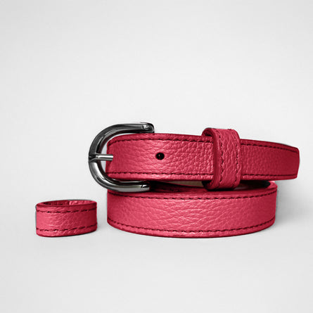 Classic SUMMER Belt in Soft Sweet Pink L696 - Shipping January 29, 2026