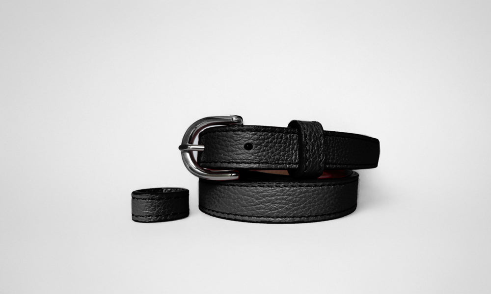 Classic WINTER Belt in Black - Shipping January 29,2026