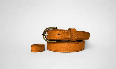 Classic AUTUMN Belt in Amber - In Stock