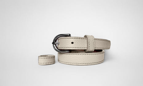 Classic WINTER Belt in Dove Grey -Shipping January 29, 2026