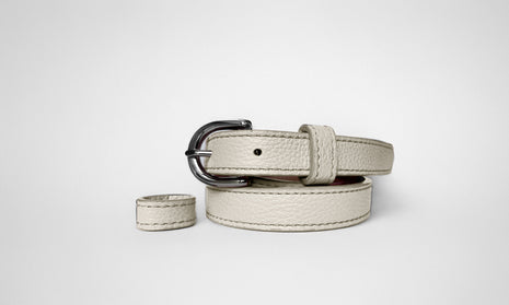 Classic WINTER Belt in Stone - Shipping December 12, 2025