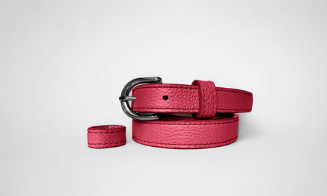 Classic WINTER Belt in Shocking Pink - In stock