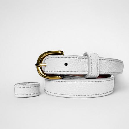 Classic SPRING Belt in Bright White - Shipping January 29, 2026