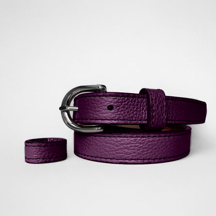 Classic WINTER Belt in Damson - Shipping December 12, 2025