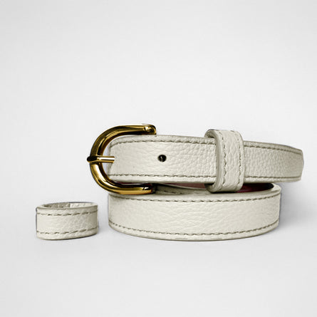 Classic SPRING Belt in Cream - Shipping December 12, 2025