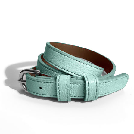 Classic WINTER Belt in Ice Aqua - Shipping January 29, 2026