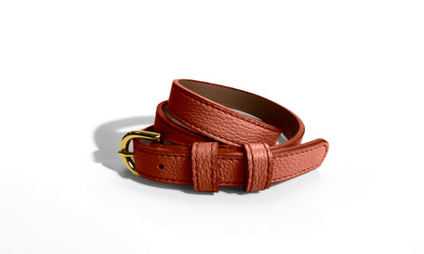 Classic AUTUMN Belt in Chestnut-Rust - In stock