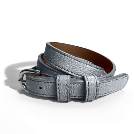 Classic SUMMER Belt in Medium Blue Grey - Shipping January 29, 2026