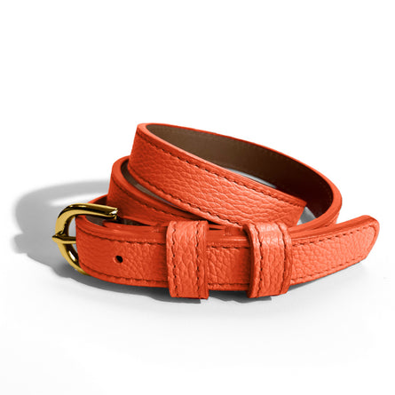 Classic AUTUMN Belt in Light Orange - Shipping January 29, 2026