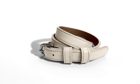 Classic WINTER Belt in Dove Grey -Shipping March 12, 2026
