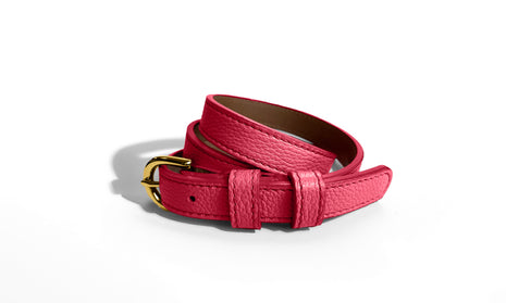 Classic AUTUMN Belt in True Red - Shipping January 29, 2026