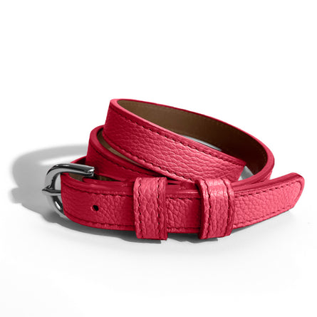 Classic WINTER Belt in True Red - Shipping January 29, 2026