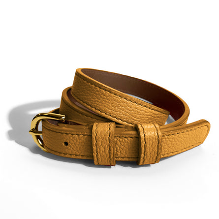 Classic AUTUMN Belt in Amber-Saffron - Shipping January 29, 2026
