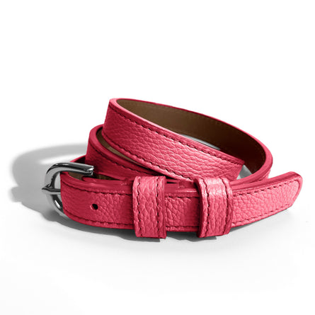 Classic WINTER Belt in Shocking Pink - In stock
