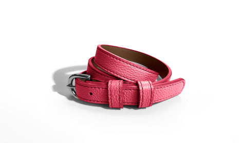 Classic WINTER Belt in Shocking Pink - In stock