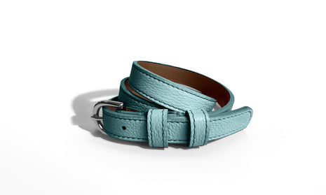 Classic SUMMER Belt in Dark Duck Egg - Shipping March 12, 2026