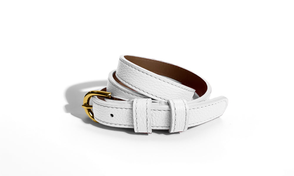 Classic SPRING Belt in Bright White - Shipping January 29, 2026