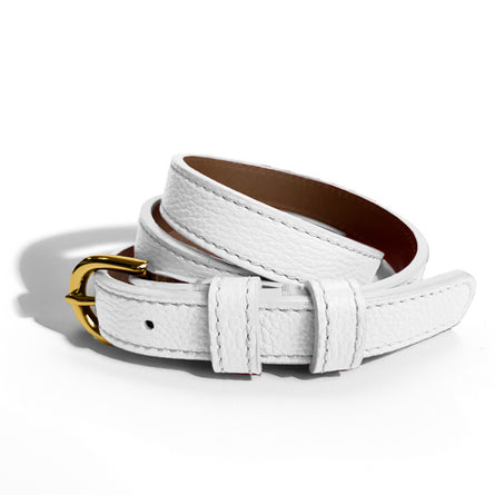 Classic SPRING Belt in Bright White - Shipping January 29, 2026
