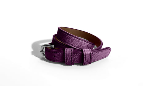Classic SUMMER Belt in Plum -Shipping December 12, 2025