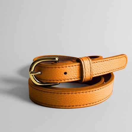 Classic AUTUMN Belt in Amber - Shipping December 12, 2025