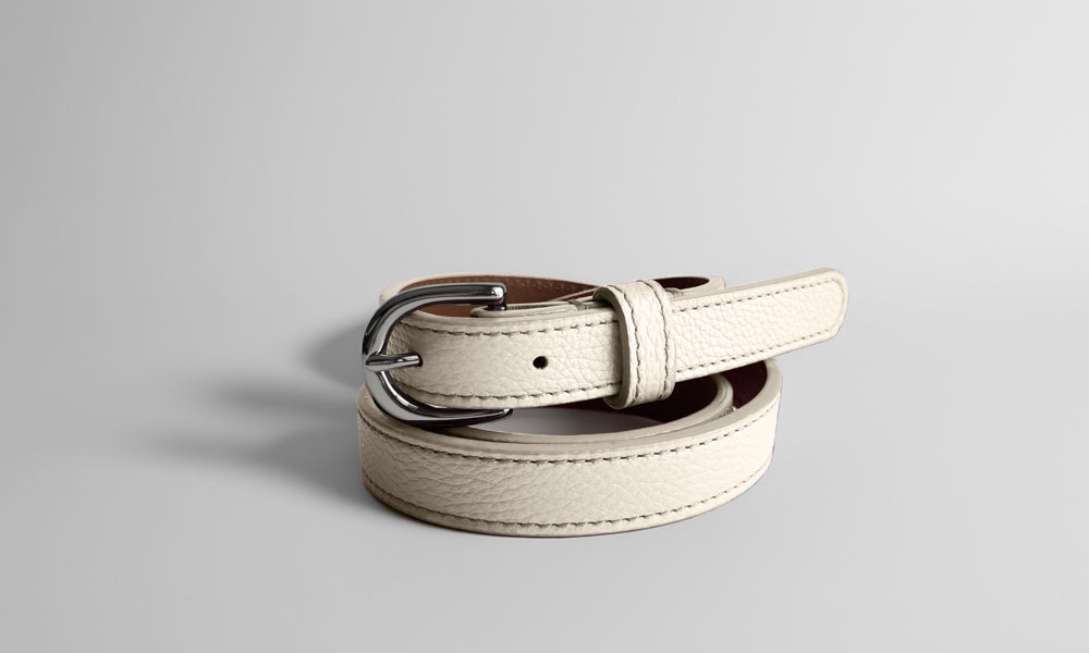 Classic WINTER Belt in Dove Grey -Shipping January 29, 2026