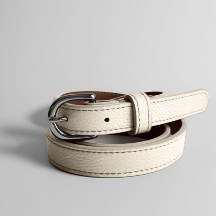 Classic WINTER Belt in Dove Grey -Shipping January 29, 2026