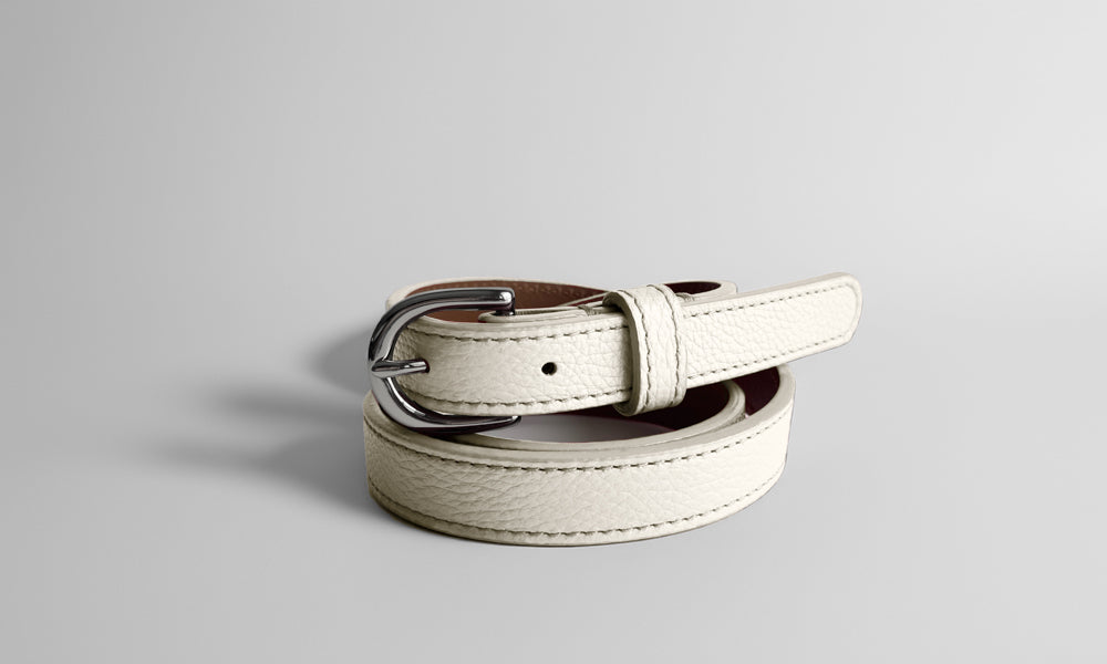 Classic WINTER Belt in Stone - Shipping December 12, 2025