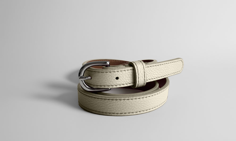 Classic WINTER Belt in Light Grey - Shipping January 29, 2026