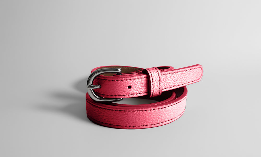 Classic WINTER Belt in Shocking Pink - In stock
