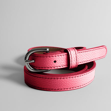 Classic WINTER Belt in Shocking Pink - In stock