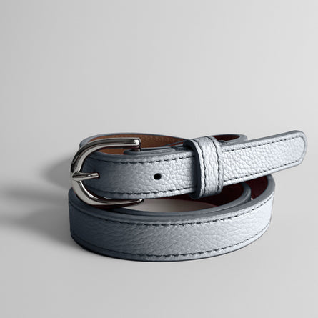 Classic SUMMER Belt in Medium Blue Grey - Shipping January 29, 2026