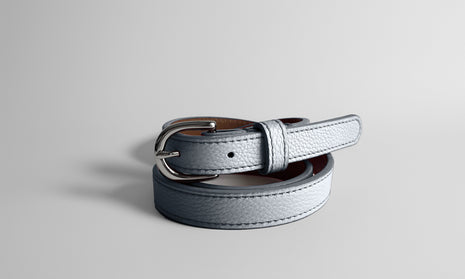 Classic SUMMER Belt in Medium Blue Grey - Shipping January 29, 2026
