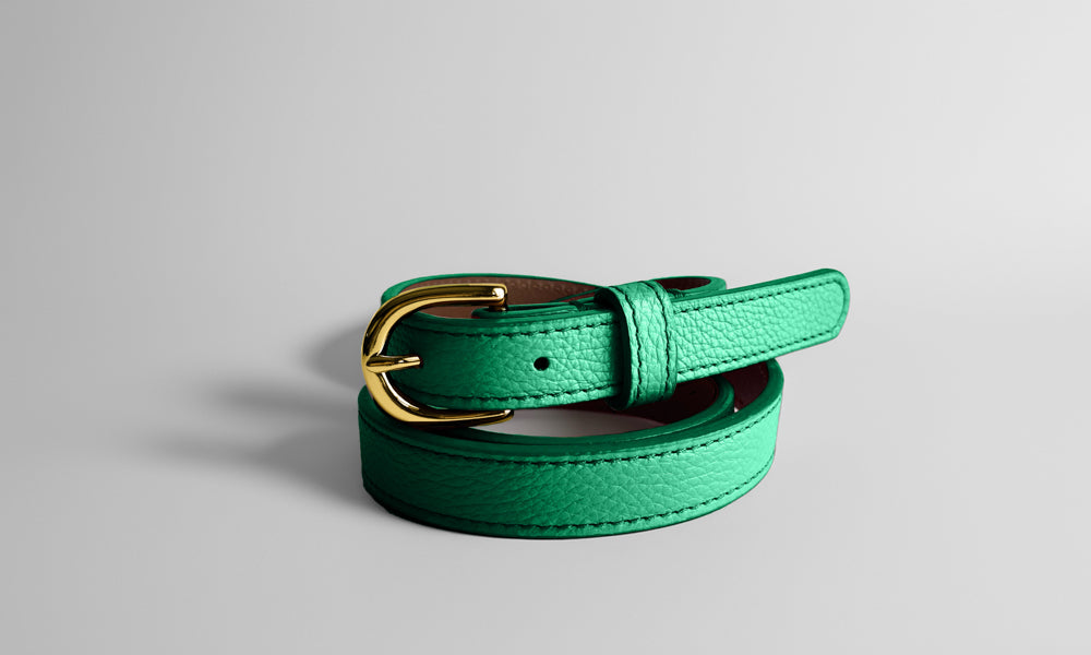 Classic SPRING Belt in Leaf Green - Shipping January 29, 2026