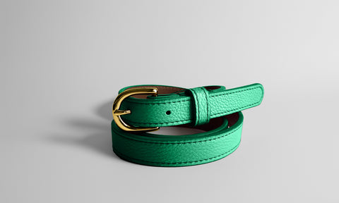 Classic SPRING Belt in Leaf Green - COMING SOON!