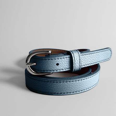 Classic SUMMER Belt in Dark Blue Grey-Airforce Blue - Shipping January 29, 2026