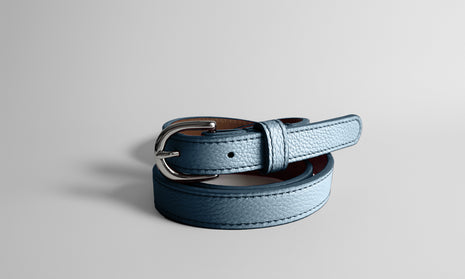 Classic SUMMER Belt in Dark Blue Grey-Airforce Blue - Shipping January 29, 2026