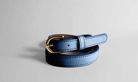 Classic SPRING Belt in Oxford Blue-Bright Navy - In Stock
