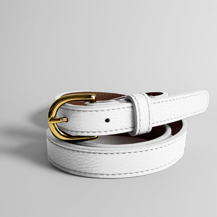 Classic SPRING Belt in Bright White - Shipping January 29, 2026