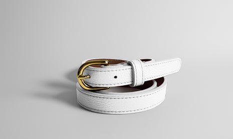 Classic SPRING Belt in Bright White - Shipping January 29, 2026