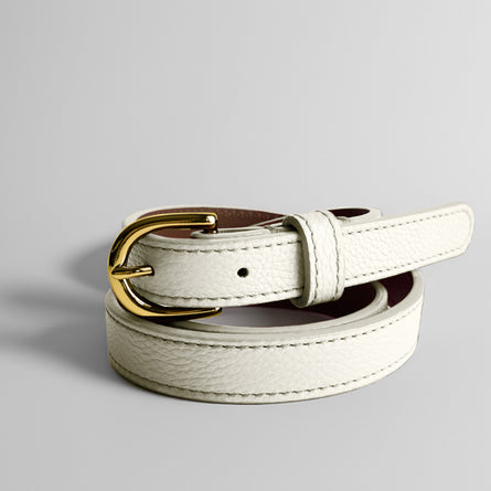 Classic SPRING Belt in Cream - Shipping December 12, 2025