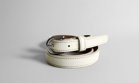 Classic SUMMER Belt in Soft White - Shipping December 12, 2025