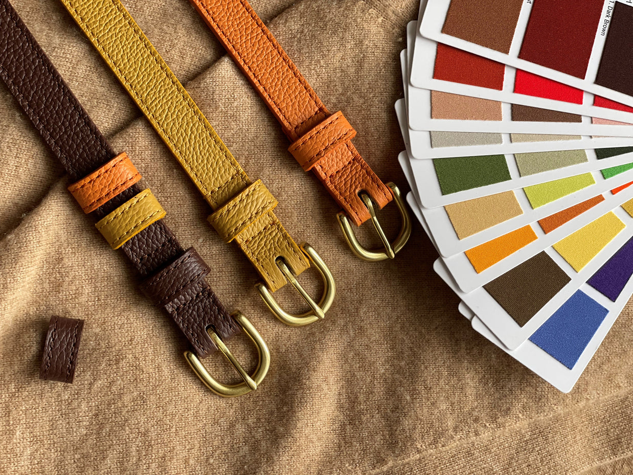 Classic AUTUMN Belt in Dark Brown -In Stock