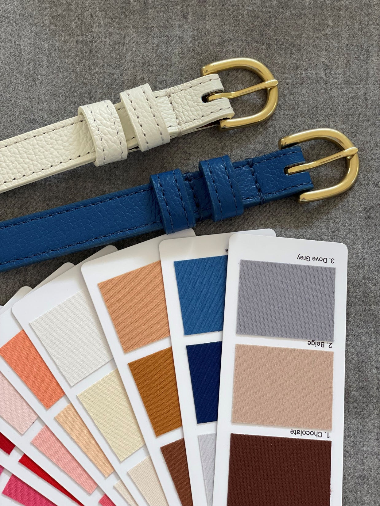 Classic SPRING Belt in Cream - In Stock
