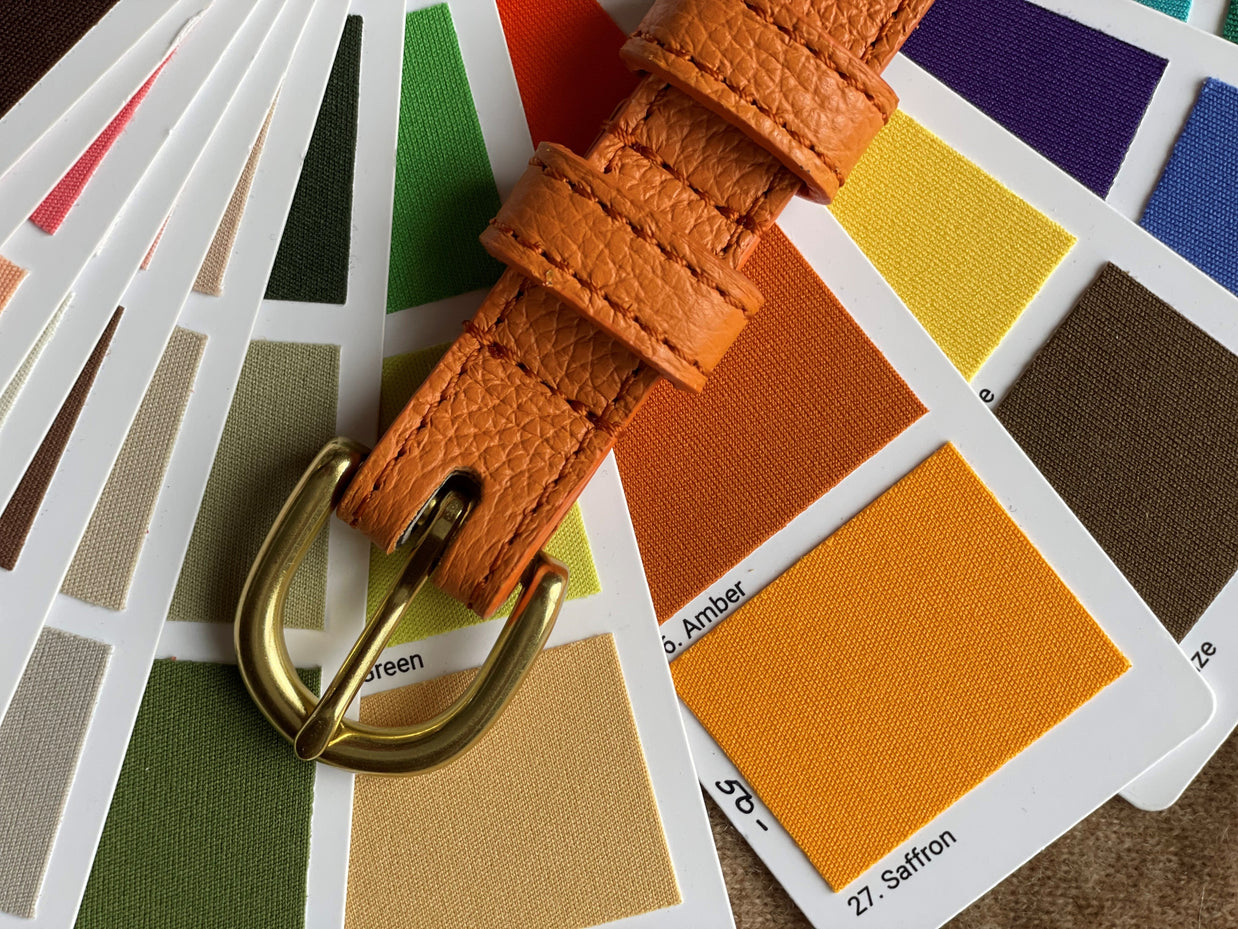 Classic AUTUMN Belt in Amber - In Stock