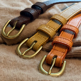 Classic AUTUMN Belt in Dark Brown -In Stock