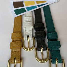 Classic AUTUMN Belt in Dark Old Gold - In Stock