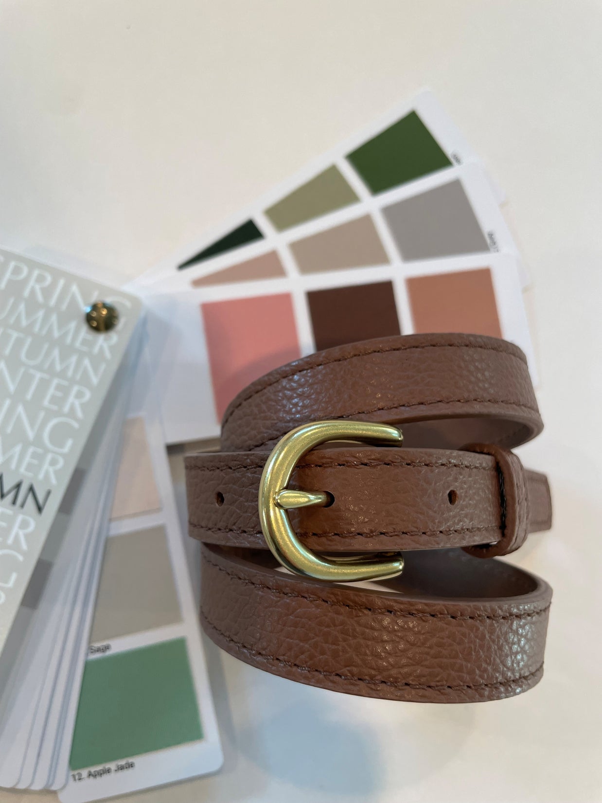 Classic AUTUMN Belt in Coffee - In stock