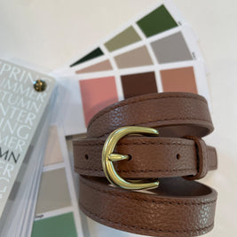 Classic AUTUMN Belt in Coffee - In stock