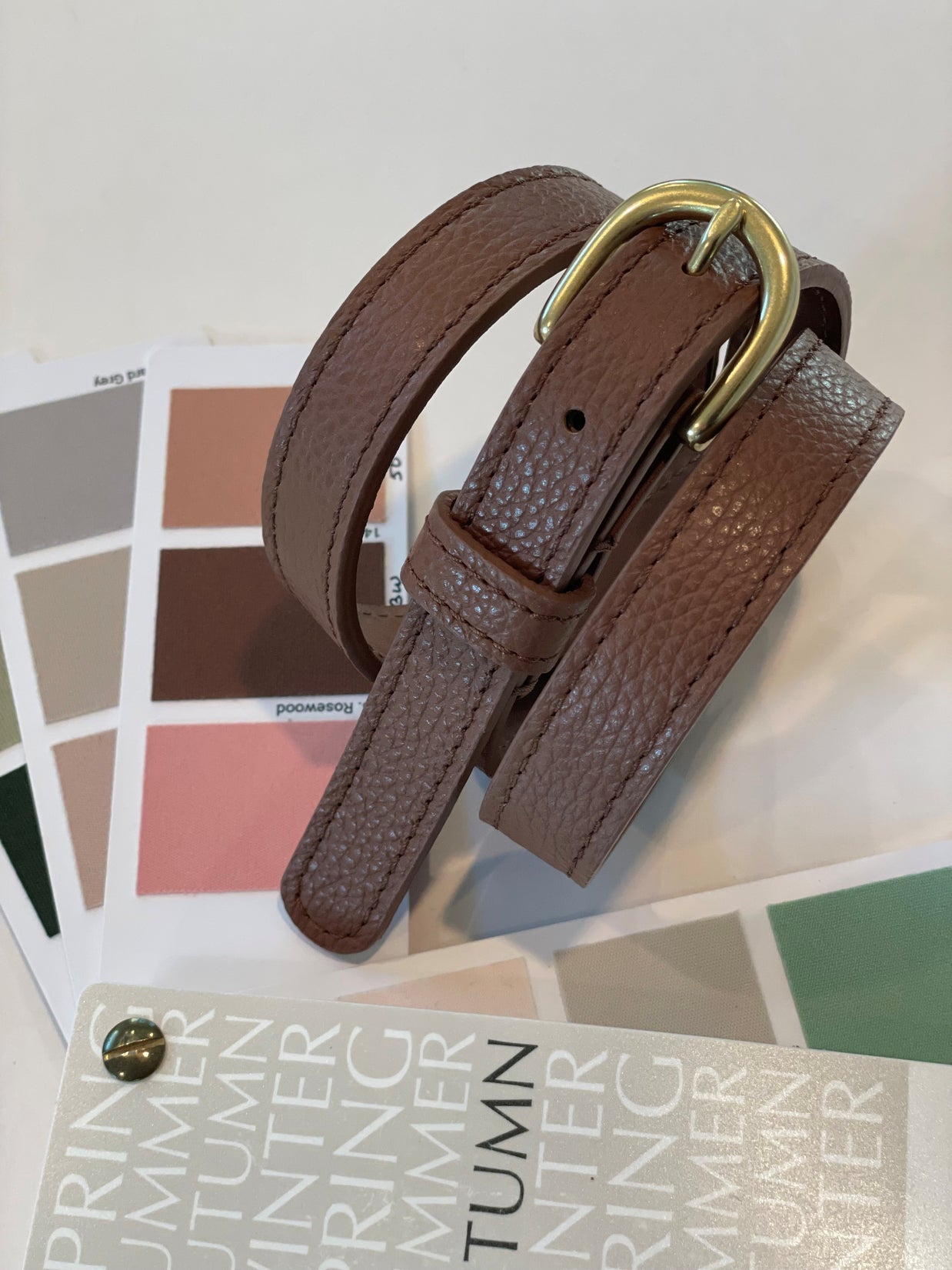 Classic AUTUMN Belt in Coffee - In stock